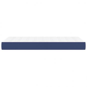 Taschenfederkernmatratze Blau 80x200x20 cm Stoff