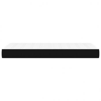 Taschenfederkernmatratze Schwarz 90x190x20 cm Stoff