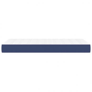 Taschenfederkernmatratze Blau 90x190x20 cm Stoff
