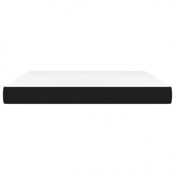 Taschenfederkernmatratze Schwarz 160x200x20 cm Stoff