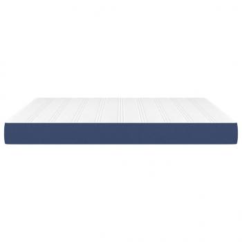 Taschenfederkernmatratze Blau 160x200x20 cm Stoff