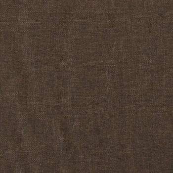 Taschenfederkernmatratze Dunkelbraun 180x200x20 cm Stoff