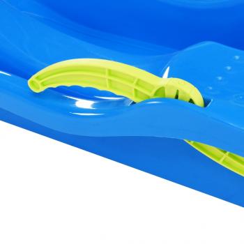 Schlitten mit Bremsen Blau 87x40x18 cm Polypropylen