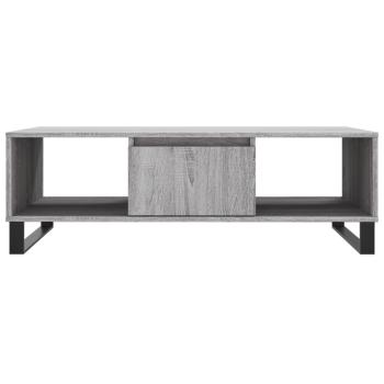 Couchtisch Grau Sonoma 104x60x35 cm Holzwerkstoff