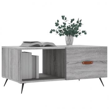 Couchtisch Grau Sonoma 90x50x40 cm Holzwerkstoff