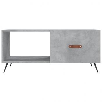 Couchtisch Betongrau 90x50x40 cm Holzwerkstoff