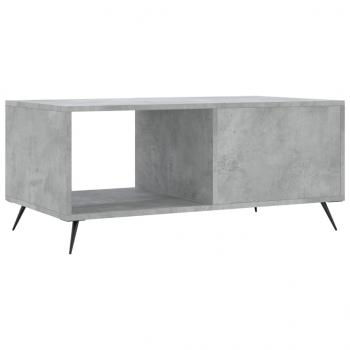 Couchtisch Betongrau 90x50x40 cm Holzwerkstoff