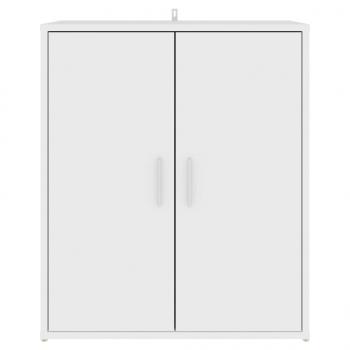 Schuhschrank Weiß 60x35x70 cm Holzwerkstoff