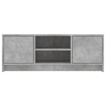 TV-Schrank Betongrau 102x30x37,5 cm Holzwerkstoff
