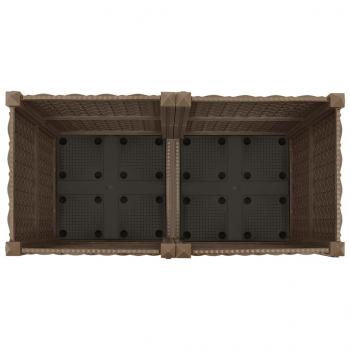 Hochbeet 80x40x38 cm Polypropylen