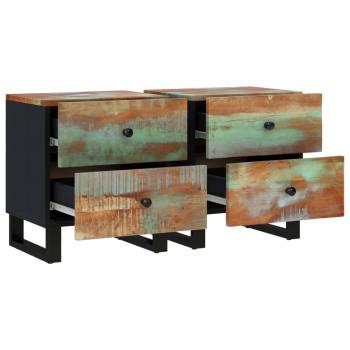 Nachttische 2 Stk. 40x33x46 cm Altholz Massiv