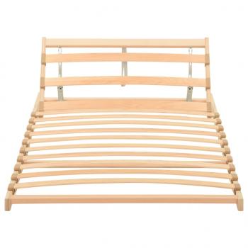 Lattenrost mit 13 Latten Verstellbares Kopfteil 70x200 cm