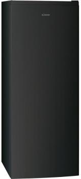 Bomann Stand Gefrierschrank GS 7343, dunkle Edelstahl-Optik, 54 cm breit, Schnellgefrierfunktion, 161 L, Total No Frost, 3 Gefrierschubladen