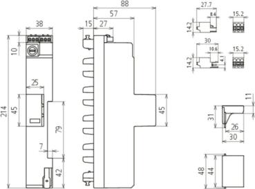 Dehn Kombiableiter Typ1+2 (909340) DSH ZP B2 TNS 255   *ANGEBOT*