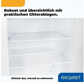Exquisit GB60-150E weiß Mini Gefrierschrank, 42L