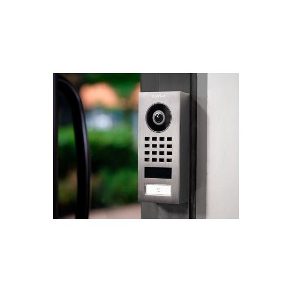 DoorBird D1101VSM IP Video Türstation Aufputz, 1 Ruftaste, Edelstahl V4A (423866751)