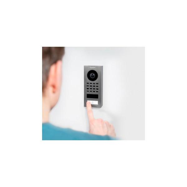 DoorBird D1101VSM IP Video Türstation Aufputz, 1 Ruftaste, Edelstahl V4A (423866751)