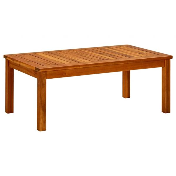 ARDEBO.de - Garten-Couchtisch 90x50x36 cm Massivholz Akazie