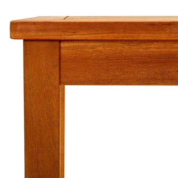 Garten-Couchtisch 90x50x36 cm Massivholz Akazie