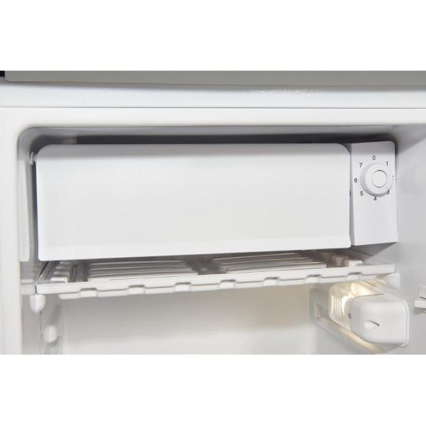 Exquisit KS86-0-090E Kühlschrank, 44,5cm breit, 79 L, LED, weiß