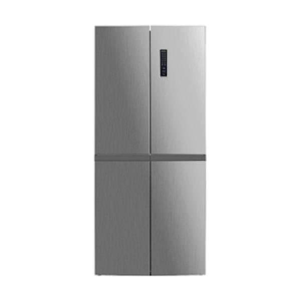 ARDEBO.de Exquisit MD365-125-040D Side-by-Side Kombination Multidoor, 85,7 cm breit, 362 L, No Frost, Schnellgefrieren, LED Beleuchtung, inoxlook