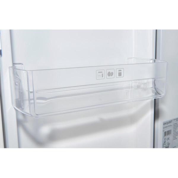 Exquisit MD365-125-040D Side-by-Side Kombination Multidoor, 85,7 cm breit, 362 L, No Frost, Schnellgefrieren, LED Beleuchtung, inoxlook