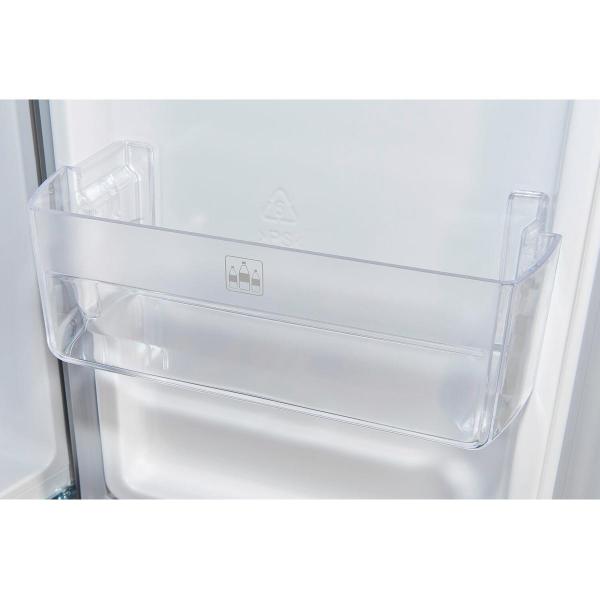 Exquisit MD365-125-040D Side-by-Side Kombination Multidoor, 85,7 cm breit, 362 L, No Frost, Schnellgefrieren, LED Beleuchtung, inoxlook