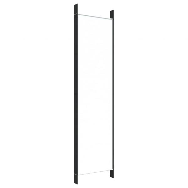 5-tlg. Paravent Weiß 250x200 cm Stoff