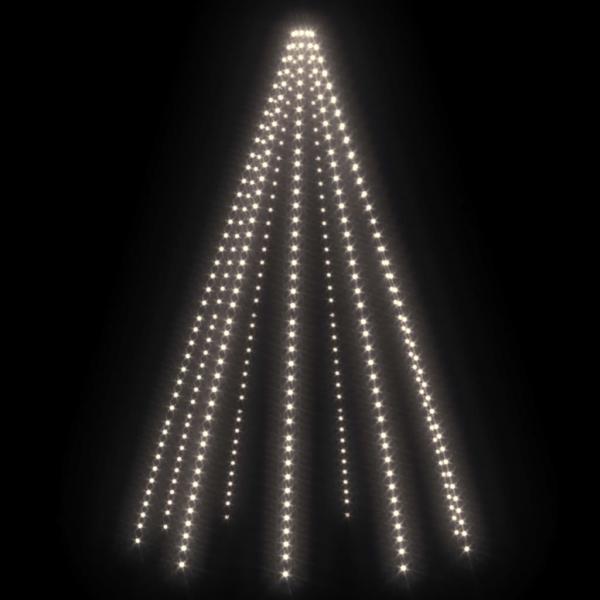 Weihnachtsbaum-Lichternetz mit 400 LEDs Kaltweiß 400 cm