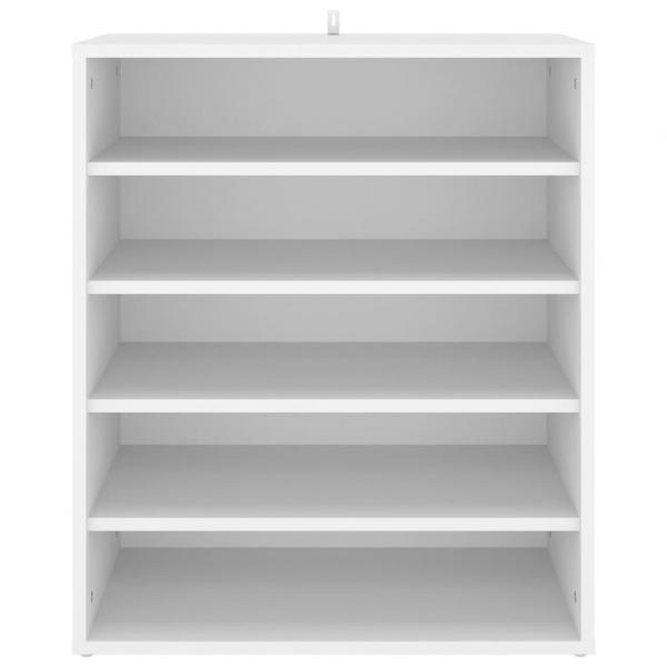 Schuhschrank Weiß 60x35x70 cm Holzwerkstoff