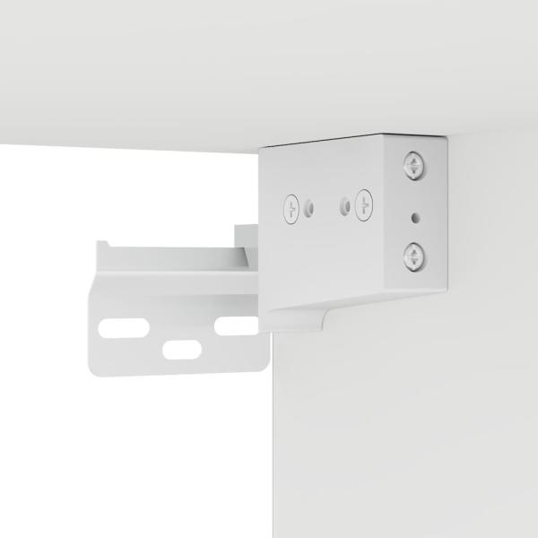6-tlg. TV-Schrank-Set Weiß Holzwerkstoff
