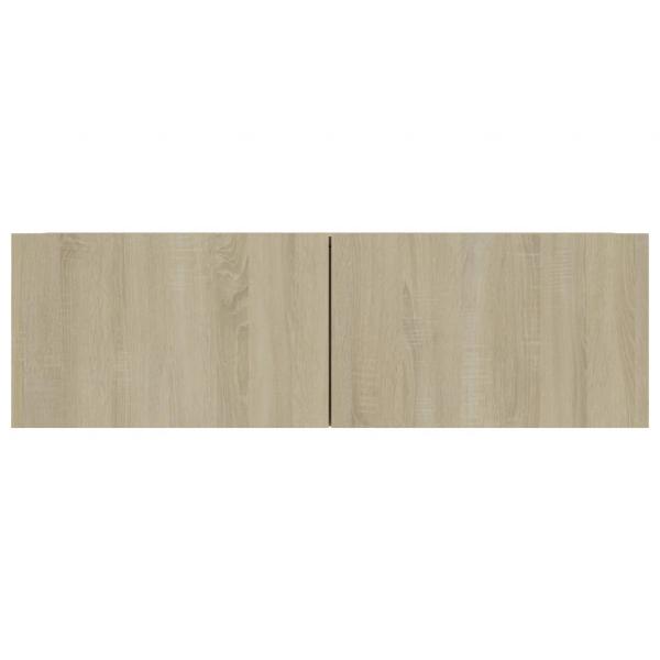 TV-Schränke 4 Stk. Sonoma-Eiche 100x30x30 cm Holzwerkstoff