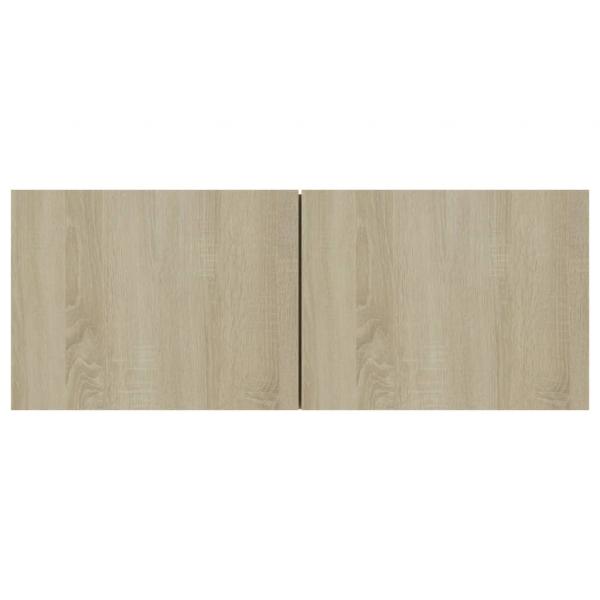 4-tlg. TV-Schrank-Set Sonoma-Eiche Holzwerkstoff
