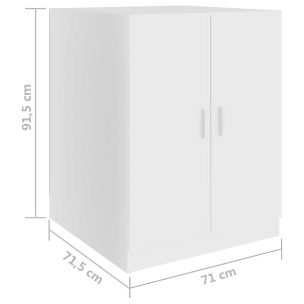 Waschmaschinenschrank Weiß