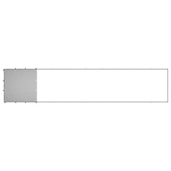 Hundezwinger Schwarz 6,05 m² Stahl   
