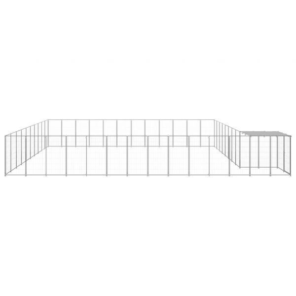 Hundezwinger Silbern 37,51 m² Stahl  