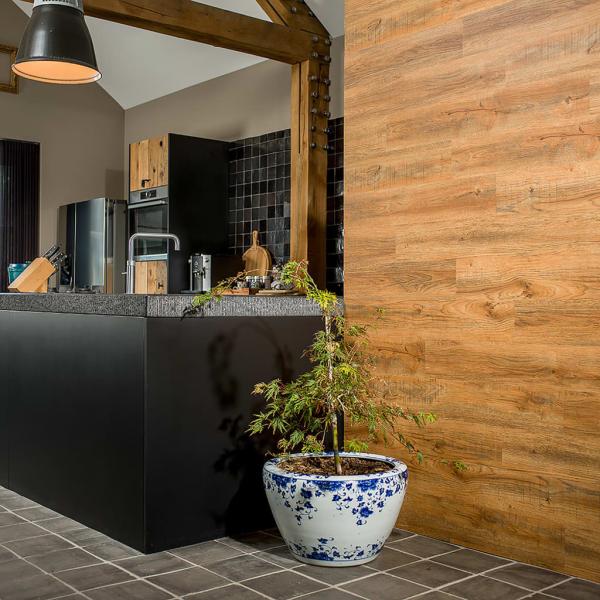 WallArt Paneele GL-WA29 30 Stk. Holzoptik Altholz Eiche Rostbraun 