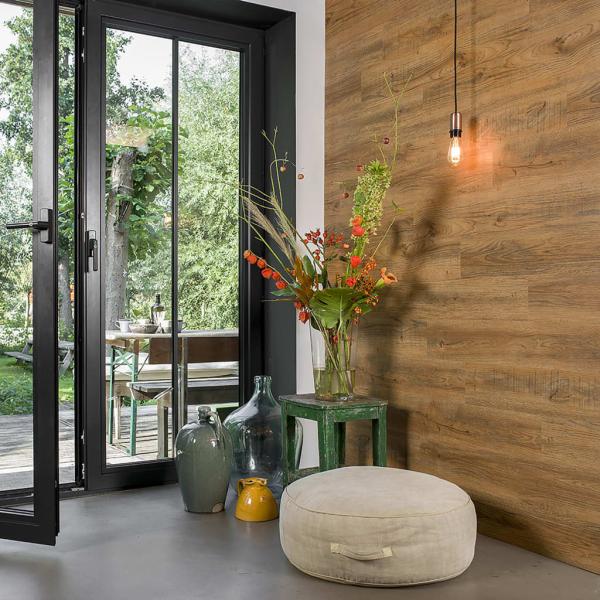 WallArt Paneele GL-WA29 30 Stk. Holzoptik Altholz Eiche Rostbraun 