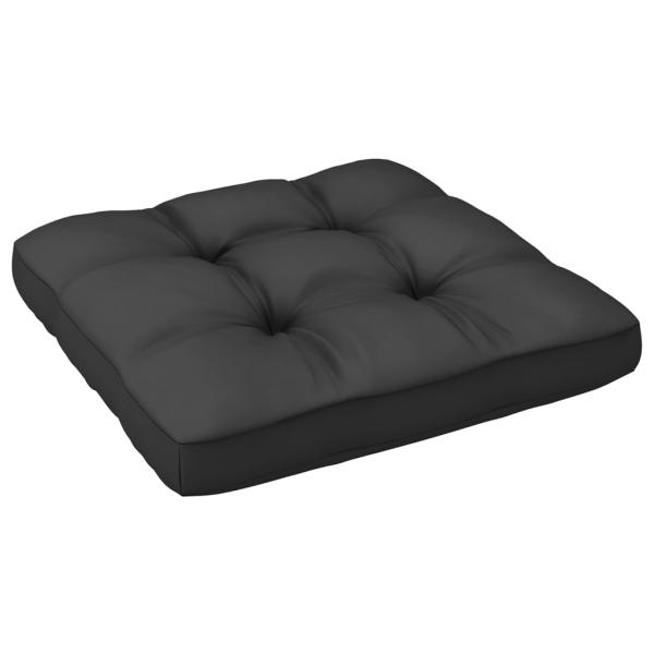 3-tlg. Garten-Lounge-Set mit Kissen Massivholz Kiefer