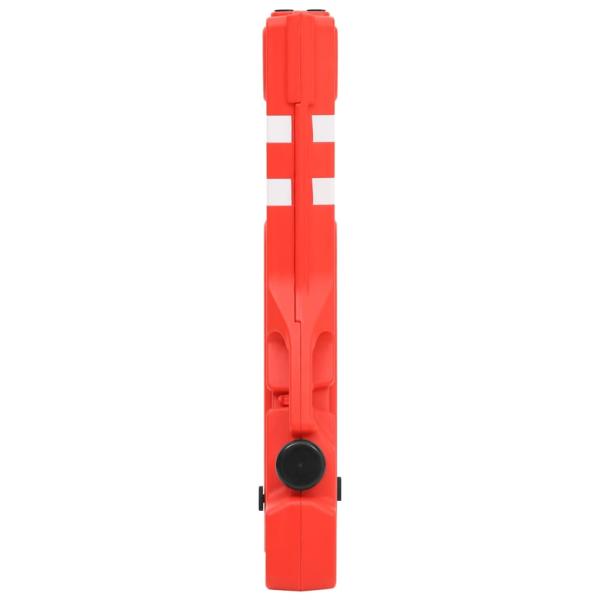 Absperrgitter Faltbar Rot 210x50x105 cm