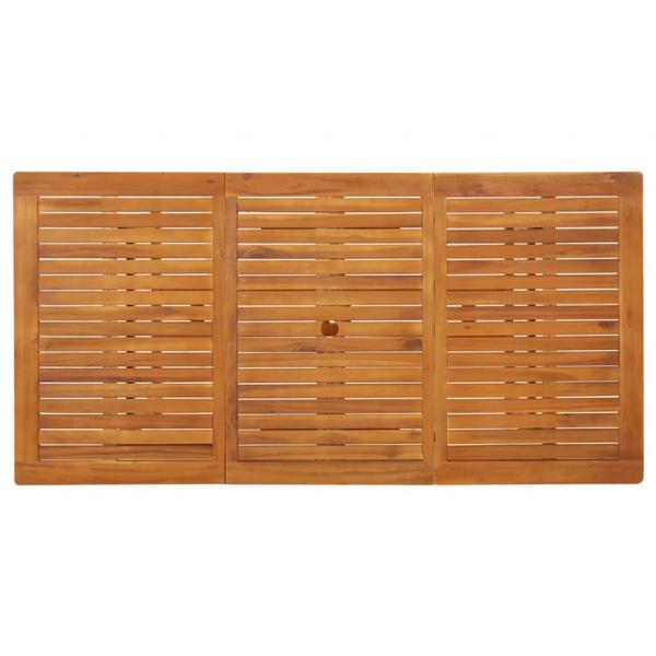 Garten-Esstisch 180x90x75 cm Massivholz Akazie