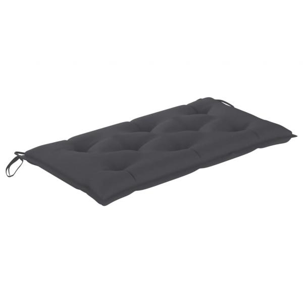 Gartenbank-Auflage Anthrazit 110x50x7 cm Oxford-Gewebe