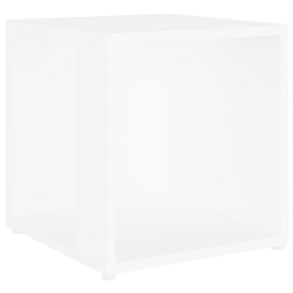 Beistelltisch Weiß 33x33x34,5 cm Holzwerkstoff