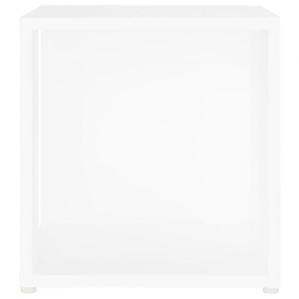 Beistelltisch Weiß 33x33x34,5 cm Holzwerkstoff