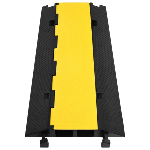 Kabelbrücke 2 Kanäle Gummi 100 cm