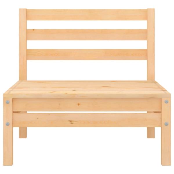 6-tlg. Garten-Lounge-Set Massivholz Kiefer