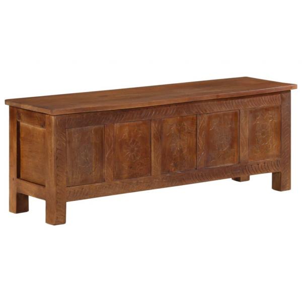 ARDEBO.de - Truhe 110x30x40 cm Massivholz Mango