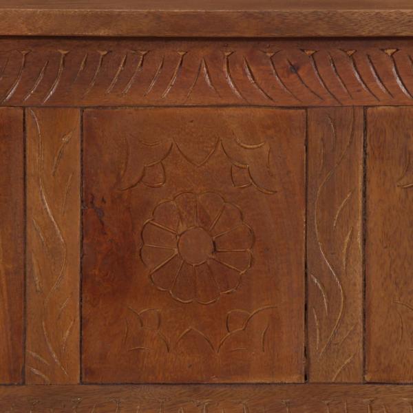 Truhe 110x30x40 cm Massivholz Mango
