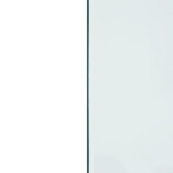 Kaminofen Glasplatte Rechteckig 120x50 cm