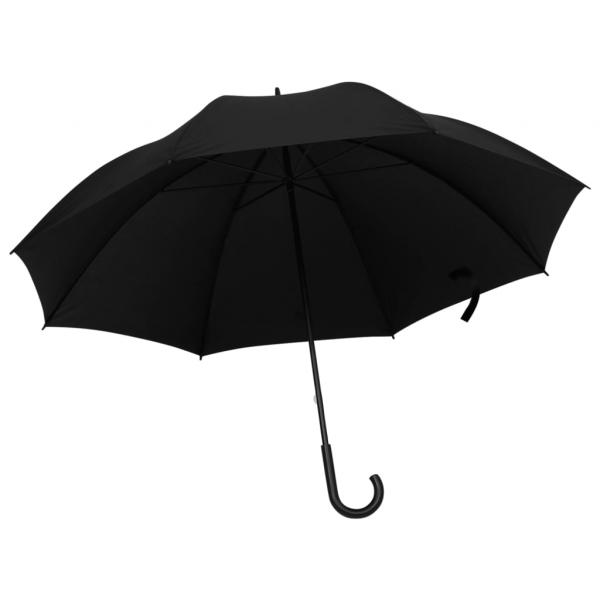 ARDEBO.de - Regenschirm Schwarz 130 cm